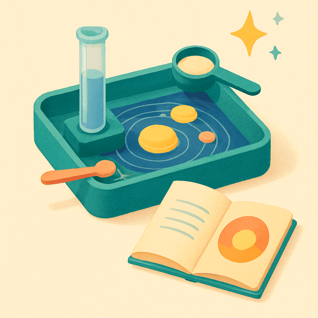 Discovery Galactic Space Science Kit — space-themed experiment materials