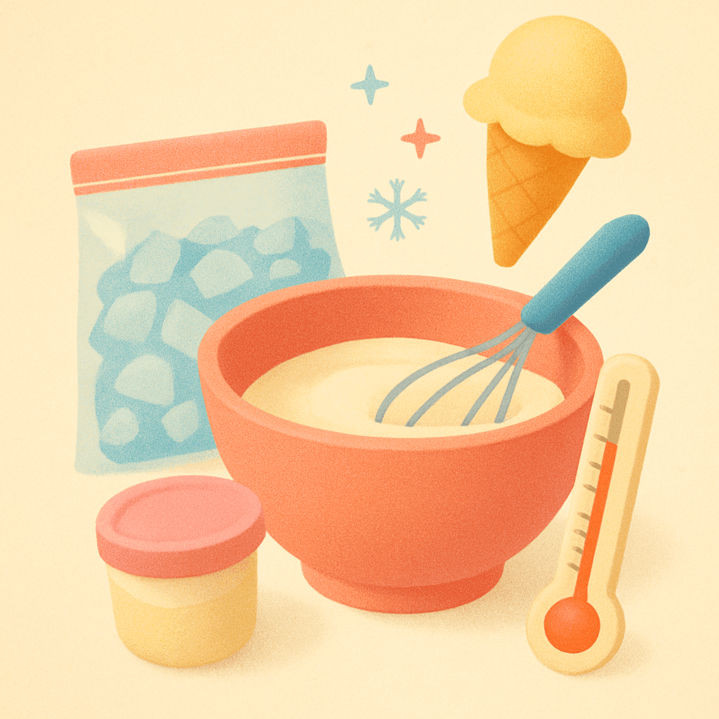 KiwiCo Science of Cooking: Ice Cream — kitchen chemistry kit with ice cream making supplies