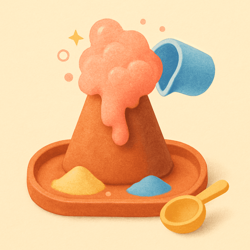 Learning Resources Fizzy Volcano Science Lab — volcano model and experiment tools